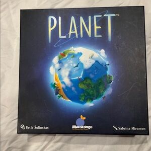 Blue Orange Planet Board Game Simple Rules Cascadia Light Deep 2-4 Players Fun